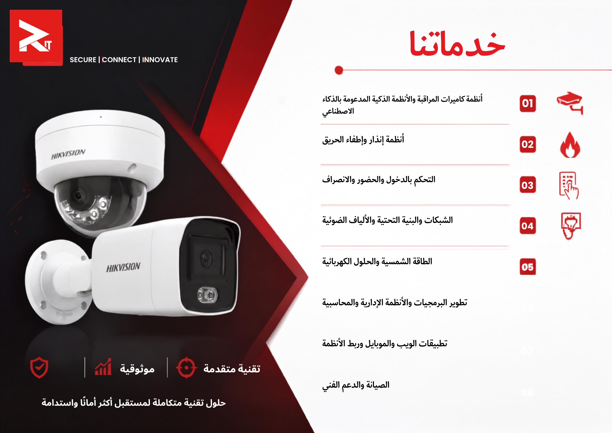 ما يميز RED IT SYSTEMS
